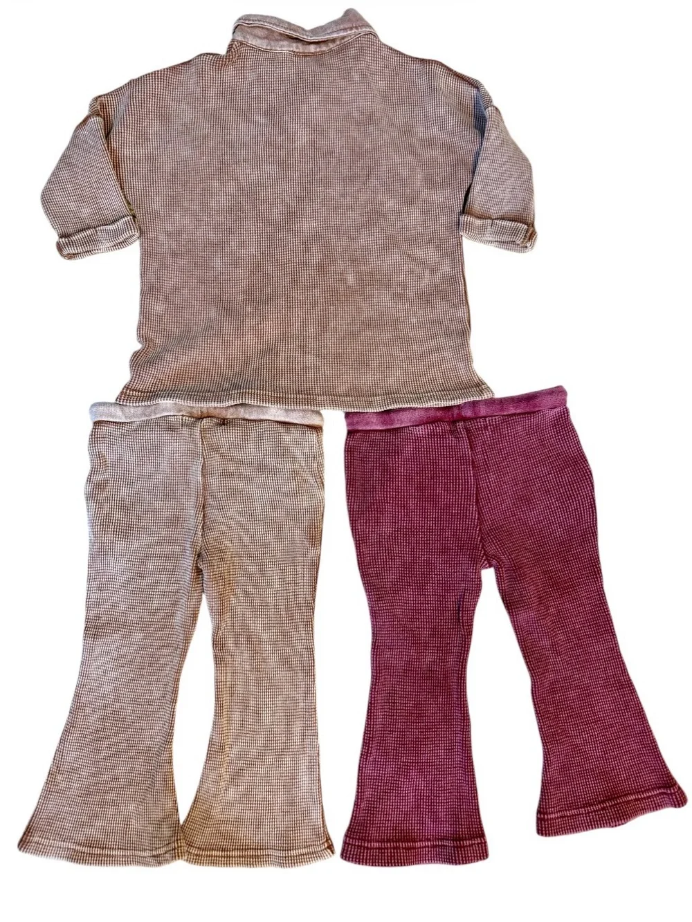 NWT Cotton On Kids Elsie Fleece Top + 2 Dylan Flare Trackpants Sz 2